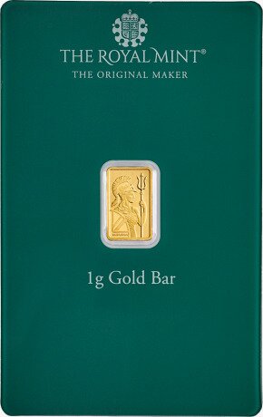 1g Goldbarren | Frohe Weihnachten | The Royal Mint