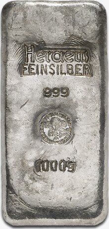 1 Kilo Silver Bar | different manufacturers | 2nd Choice