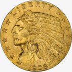 2,5 Quarto di Dollaro Aquila "Indian Head" | Oro | 1908-1929