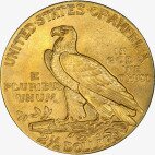 2,5 Dolara Amerykański Orzeł "Indian Head" Złota Moneta | 1908-1929