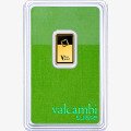 2,5gr Lingotto d&#039;oro | Valcambi | Green Gold