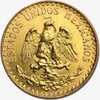 Золотая монета 2 Мексиканских Песо Идальго 1919-1948 (Mexican Pesos Hidalgo)