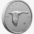 2 oz Bernache du Canada pièce d'argent (2020)