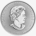Серебряная монета Кракен Канада 2 унции 2020 (Canada Kraken)