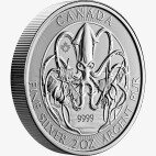 2 Uncje Kraken Kanadyjska Srebrna Moneta | 2020
