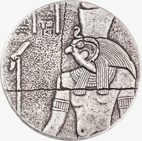Серебряная монета Египетские реликвии. Гор 2 унции 2016 (2 oz Horus)