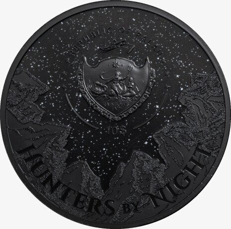 2 oz Hunters by Night - Black Panther Proof Coin (2021)