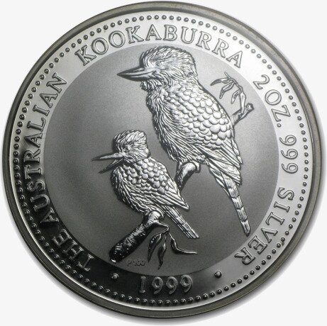Серебряная монета Кукабарра 2 унции Разных Лет (Silver Kookaburra)