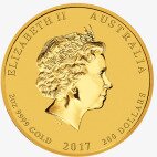 Золотая монета Лунар II Год Петуха 2 унции 2017 (Lunar II Rooster)