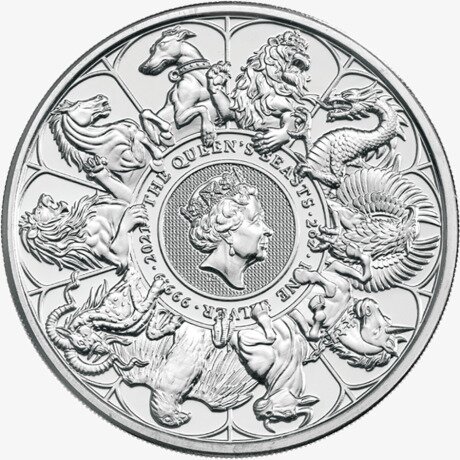 2 oz Queen's Beasts The Completer Silver Coin (2021)