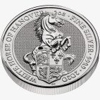 2 oz Queen's Beasts White Horse of Hanover Silver Coin (2020)