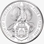 Серебряная монета Звери Королевы Грифон 2 унции 2017 (Queen's Beasts Griffin)