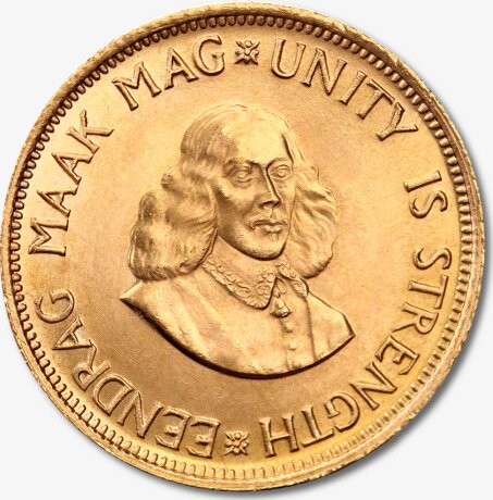 2 Rand Sudafrica d'oro (1961-1983)