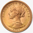 20 Pesos Chileno Liberty | Oro | 1895-1980