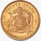 20 Pesos Chileno Liberty | Oro | 1895-1980