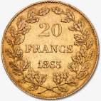 20 Franc Leopold I Bélgica | Oro | 1831-1865