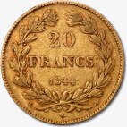 20 Francs Louis Philippe I | Or | 1830-1848