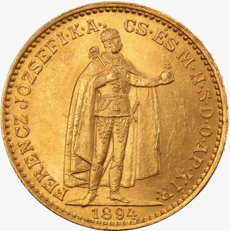 20 Corone Ungheresi | Oro | 1892-1915