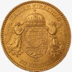 20 Corona de Hungría | Oro | 1892-1915