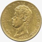 20 Liras Italianas Carl Albert | Oro | varios años