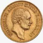 20 Mark | König Friedrich August III. Sachsen | Gold | 1904-1918