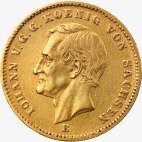 20 Mark König Johann Sachsen | Gold | 1872-1873