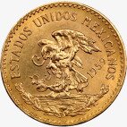 Золотая монета 20 Мексиканских Песо Идальго 1917-1959 (Mexican Pesos Hidalgo)