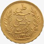 20 Francs Tunisiens | Or | plusieurs années