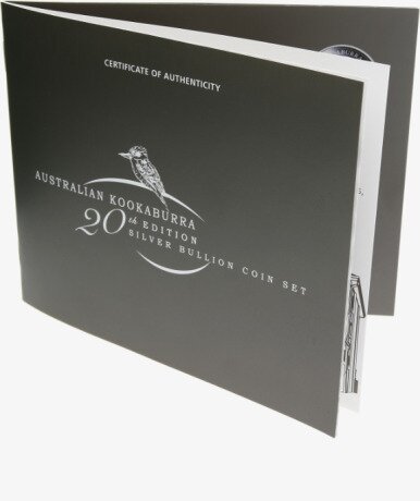 20 x 1 oz Kookaburra Jubiläumsauflage | Silber | 2009