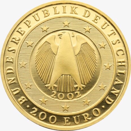 200 Euro | Unione Monetaria Europea | Germania | Oro | 2002