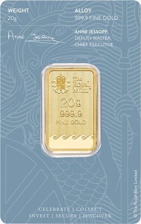 20g Britannia Lingote de Oro | Royal Mint