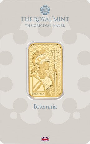 20g Britannia Gold Bar | Royal Mint