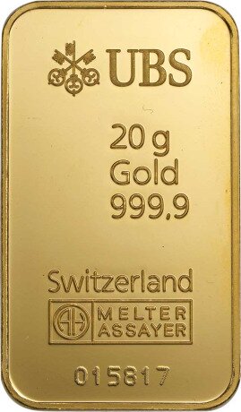 20g Gold Bar | UBS