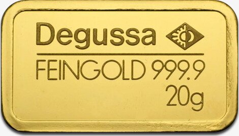 20g Lingote de Oro | Degussa