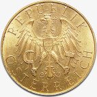 Золотая монета 25 Австрийских Шиллингов 1926-1938 (25 Austrian Schilling)