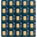 25 x 1g PAMP Multigram Gold Bar