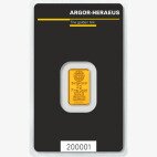 Золотой слиток Argor-Heraeus 2г