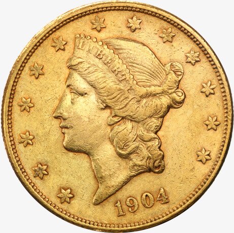 20 Dollar Double Eagle "Liberty Head" | Or | 1850-1907