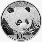 Серебряная монета Китайская Панда 30г 2018 (China Panda)