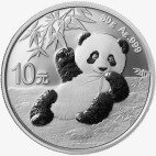 Серебряная монета Китайская Панда 30г 2020 (China Panda)