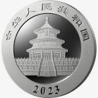 Серебряная монета Китайская Панда 30г 2023(China Panda)