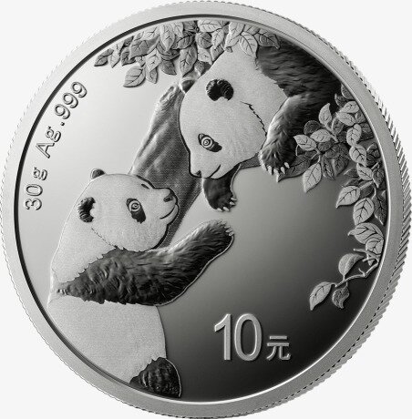 30g Chińska Panda Srebrna Moneta | 2023