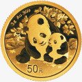 3g China Panda Goldmünze | 2024