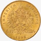 4 Fiorini 10 Franchi | Francesco Giuseppe I | Oro | Nuova Edizione
