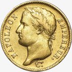 40 Franchi Francesi | Napoleone I Incoronato | Oro | 1806-1812