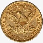 Золотая монета Американский Орел " Голова Свободы" 5 Доллара 1795-1929