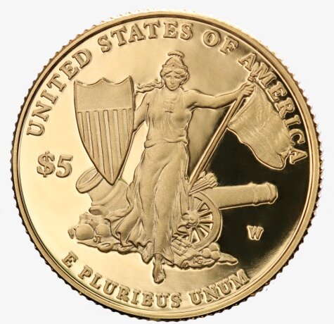 5 Dollari Medaglia d'Onore | Oro | 2011