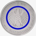 5 Euro Moneta pianeta Azzurro | Anello di Polimero | Cupronichel | 2016