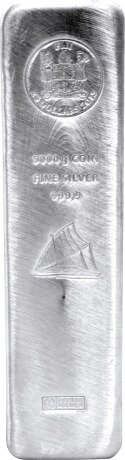 Серебряный слиток Фиджи 5 кг Argor-Heraeus (Fiji Coin Bar)