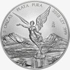 5 Uncji Libertad Meksykański Srebrna Moneta | 2018